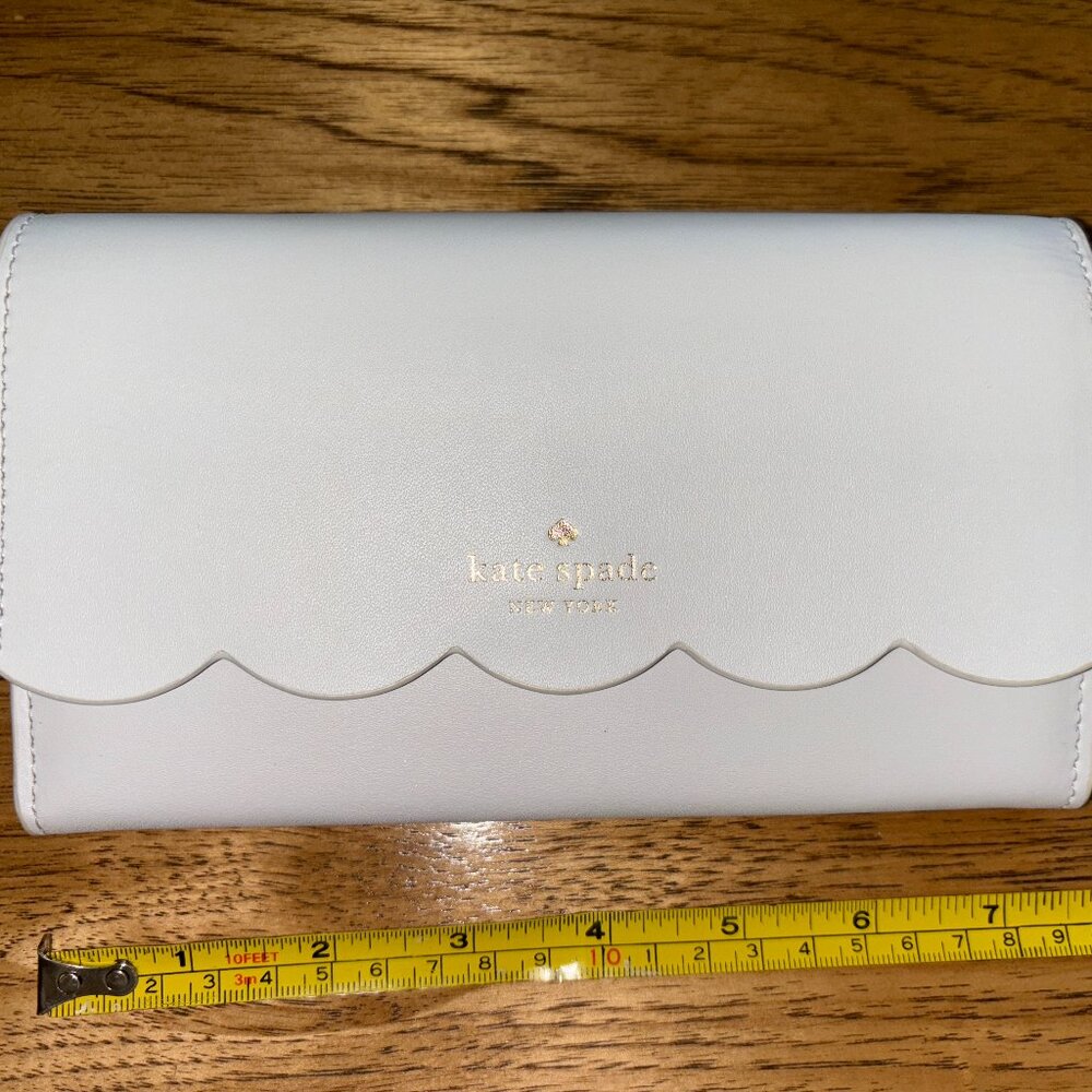 Kate Spade New York Gemma Wallet on a Chain (Avalon Mist)